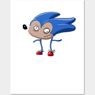 Sanic Posters and Art